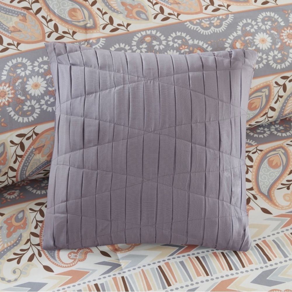 Dark Grey Intelligent Design Throw Pillow